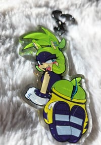 Image 2 of Glittery Double-sided Surge Panty Charm!