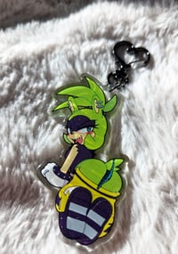 Image 3 of Glittery Double-sided Surge Panty Charm!