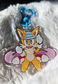 Image 1 of Glittery Double-sided Tails Panty Charm!