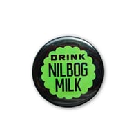 Image 1 of Drink Nilbog Milk (Troll 2 1990) 1.5" Button