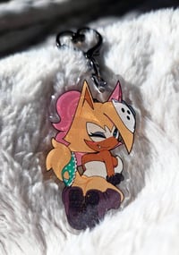 Image 1 of Glittery Double-sided Whisper Panty Charm!