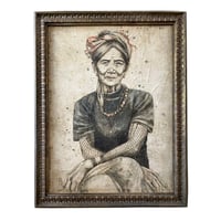 Image 8 of Panneau en papier froissé "Apo Whang Od"