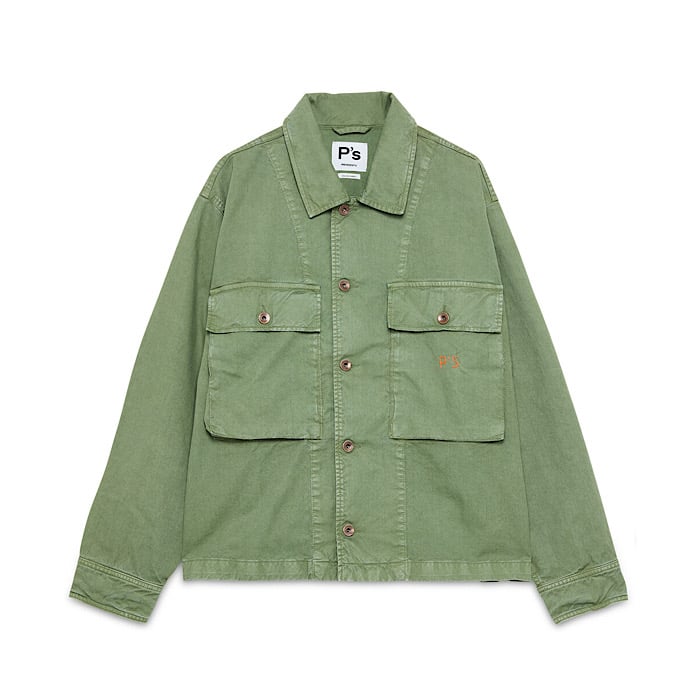 Image of PS PRESIDENTS Overshirt Field Slub cotton
