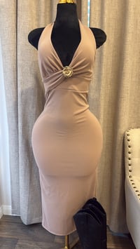 Image 1 of Rose Nude Dress
