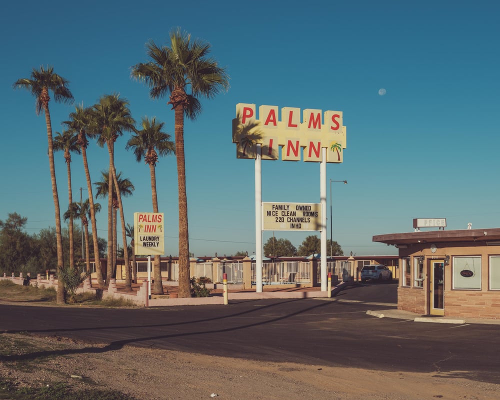 Image of Palms Inn, laundry weekly