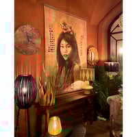 Image 4 of Panneau en papier froissé "Chez les Kogis"