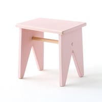 Image 1 of 1:6 low stool - pale pink