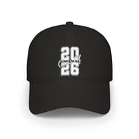 Image 1 of 2026 Class of Baseball Cap – Graduation Low Profile Hat