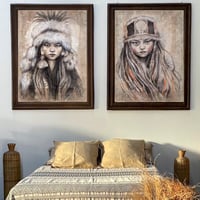 Image 4 of Panneau en papier froissé "La Chapka"