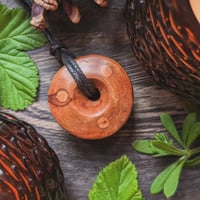 Image 2 of Mistletoe Faery Ring Pendant (PE1988)