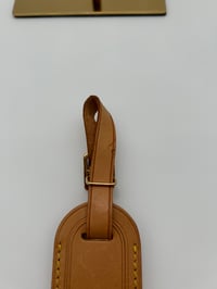 Image 3 of Louis Vuitton Vachetta Leather Luggage Tag #11