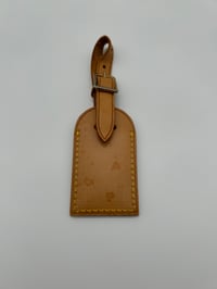 Image 4 of Louis Vuitton Vachetta Leather Luggage Tag #11