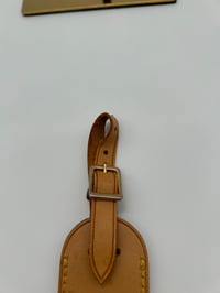 Image 6 of Louis Vuitton Vachetta Leather Luggage Tag #11