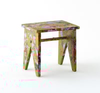 Image 3 of 1:6 low stool - green+colors