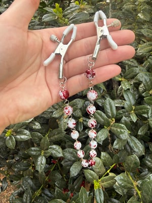 Bloodsplatter Nipple clamps
