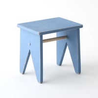 Image 1 of 1:6 low stool - greyish blue