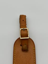 Image 6 of Louis Vuitton Vachetta Leather Luggage Tag #9
