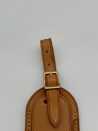 Image 4 of Louis Vuitton Vachetta Leather Luggage Tag #1