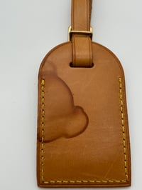 Image 6 of Louis Vuitton Vachetta Leather Luggage Tag #1