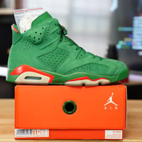 Image 1 of Jordan 6 Retro Gatorade Green
