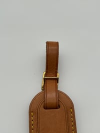Image 3 of Louis Vuitton Vachetta Leather Luggage Tag #3