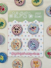 Image 1 of Let's Play Pinback Buttons