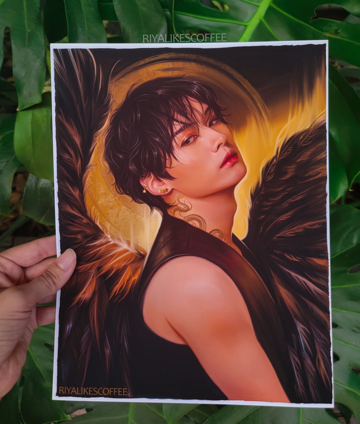 "Nephilim" Large Art Print 8.5 x 11