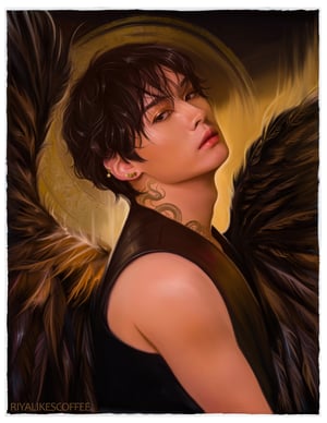 "Nephilim" Large Art Print 8.5 x 11