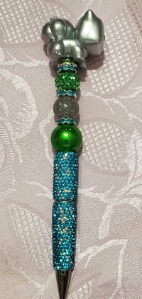 Image 3 of Bulbasaur Rhinestone Pen (349)