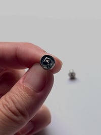 Image 1 of Sterling Silver Mushroom Ear Stud(single)