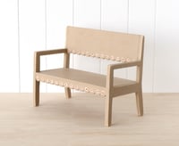 Image 1 of low bench for Blythe - beige 