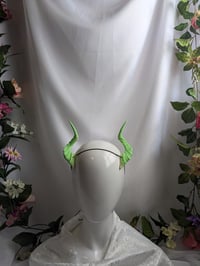 Image 3 of Succubus Horns | Green | Small