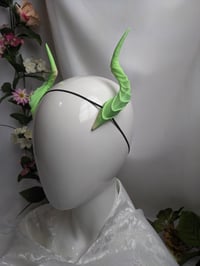 Image 1 of Succubus Horns | Green | Small