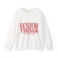 Image 1 of Senior Things Crewneck Sweatshirt — Class of 2026 Graduation Pullover