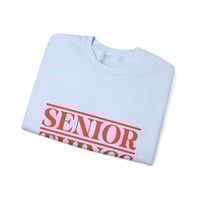 Image 9 of Senior Things Crewneck Sweatshirt — Class of 2026 Graduation Pullover