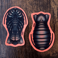 Image 3 of Giant Isopod  - Stickers