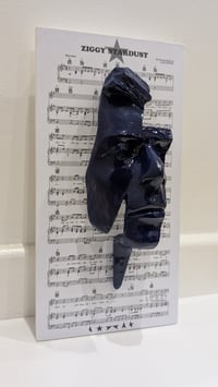 Image 10 of Blue Resin 'Flash' - David Bowie Sculpture