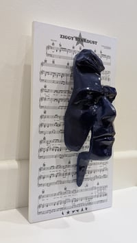 Image 11 of Blue Resin 'Flash' - David Bowie Sculpture