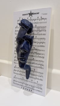 Image 12 of Blue Resin 'Flash' - David Bowie Sculpture