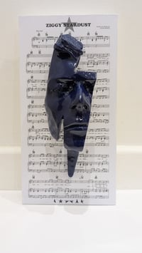 Image 13 of Blue Resin 'Flash' - David Bowie Sculpture