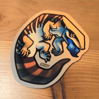Image 4 of Blue-Tongued Skink - Stickers