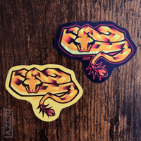 Image 3 of Spider-Tailed Viper - Stickers