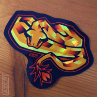 Image 5 of Spider-Tailed Viper - Stickers