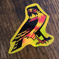 Image 5 of Red-Shouldered Hawk - Stickers