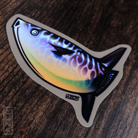Image 4 of Slender Sunfish - Stickers
