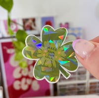 Image 2 of Sticker broken ice . Make your own luck