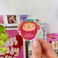 Image 1 of Sticker holographique . It's ok to be not ok