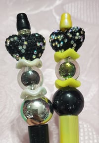Image 3 of Rhinestone Heart Bling Pens 