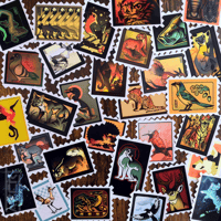 Image 3 of Stamp-Style Mini Stickers - Series 2