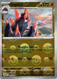 Gigalith (Poke Ball Pattern) - SV: White Flare - Near Mint